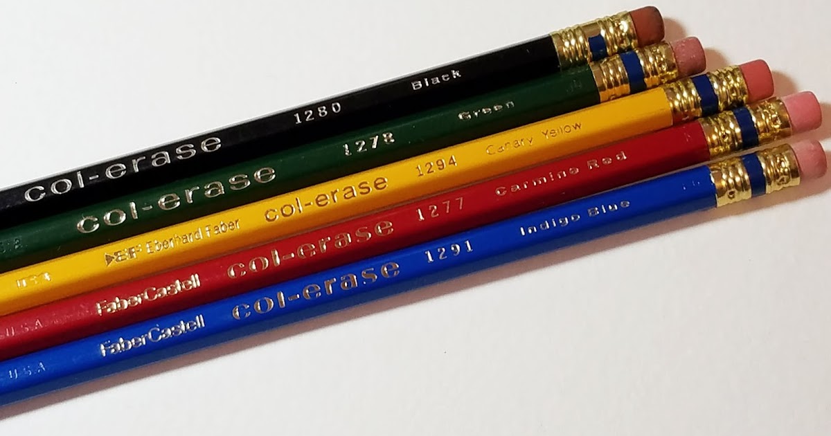 Fueled by Clouds & Coffee: Vintage Colored Pencils, Part 6: Col-erase